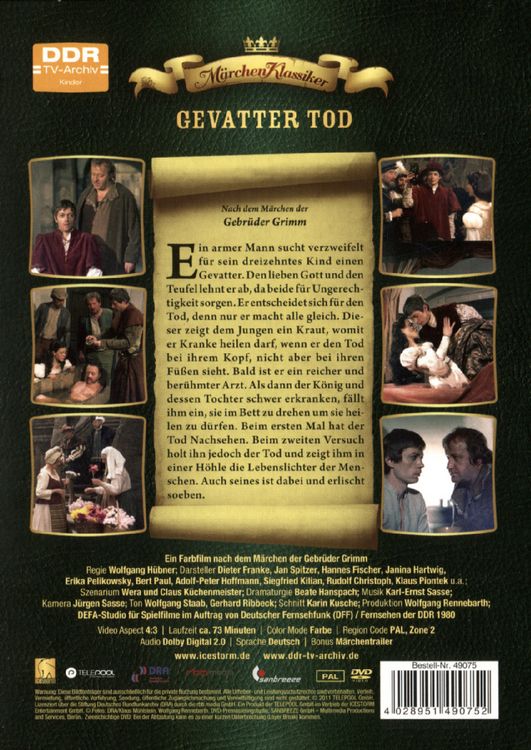Produktbild: Gevatter Tod - DEFA/M&auml;rchen Klassiker