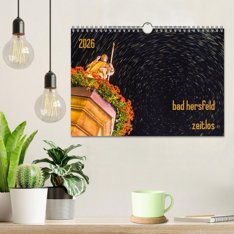 Produktbild: bad hersfeld zeitlos (Wandkalender 2026 DIN A4 quer), CALVENDO Monatskalender