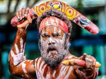 Produktbild: CALVENDO Puzzle Aboriginal People | 1000 Teile Lege-Gr&ouml;&szlig;e 64x48cm Foto-Puzzle f&uuml;r gl&uuml;ckliche Stunden