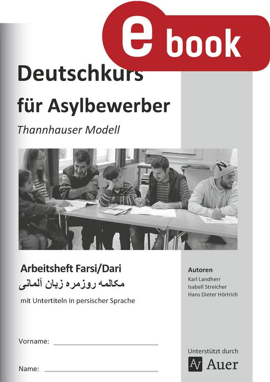 Produktbild: Arbeitsheft Farsi/Dari - Deutschkurs Asylbewerber