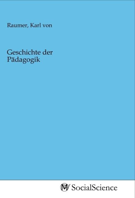 Produktbild: Geschichte der P&auml;dagogik