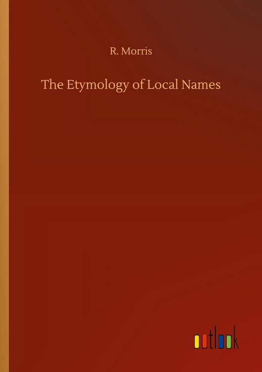 Produktbild: The Etymology of Local Names
