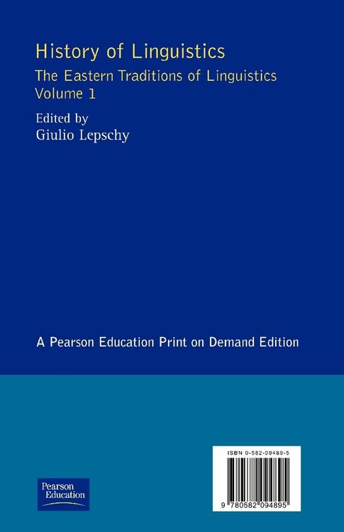 Produktbild: History of Linguistics Volume I