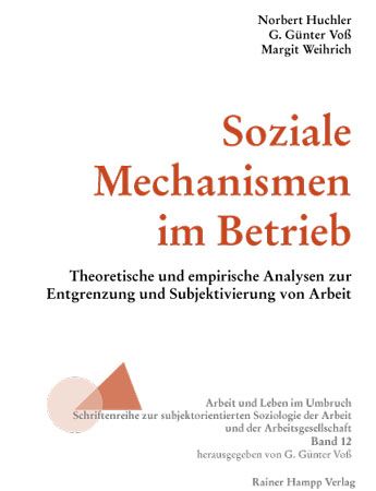 Produktbild: Soziale Mechanismen im Betrieb
