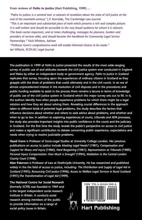 Produktbild: Paths to Justice Scotland
