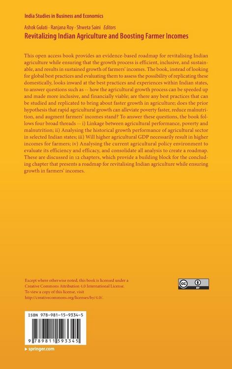 Produktbild: Revitalizing Indian Agriculture and Boosting Farmer Incomes