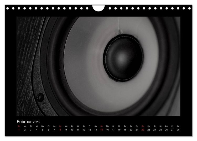 Produktbild: Hifi Visionen (Wandkalender 2026 DIN A4 quer), CALVENDO Monatskalender