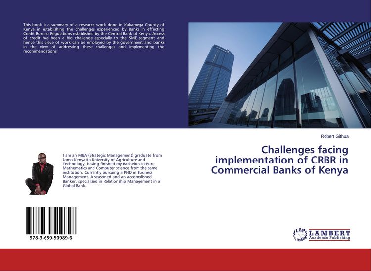 Produktbild: Challenges facing implementation of CRBR in Commercial Banks of Kenya