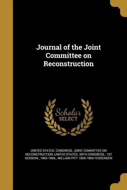 Produktbild: Journal of the Joint Committee on Reconstruction