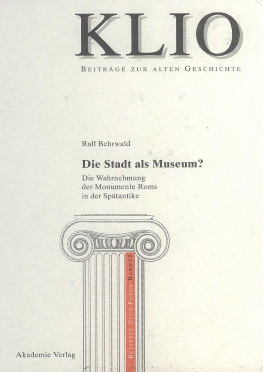 Produktbild: Die Stadt als Museum?