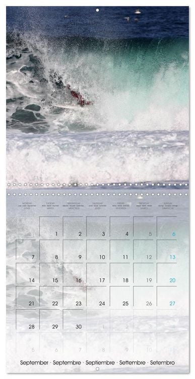 Produktbild: Surfing Passion (Wall Calendar 2026 12 &times; 12 Inch) CALVENDO 12 Month Wall Calendar