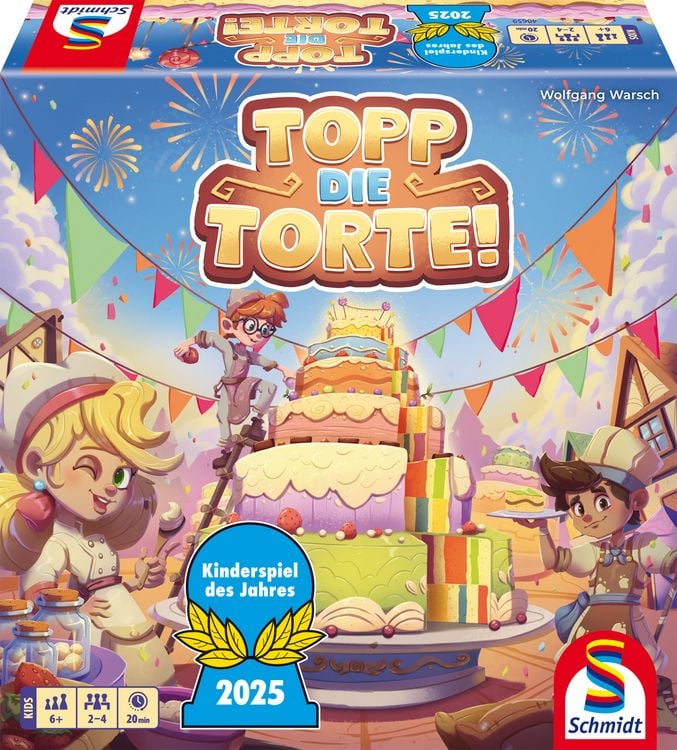 Produktbild: Schmidt Spiele Topp die Torte! 40659 1St.