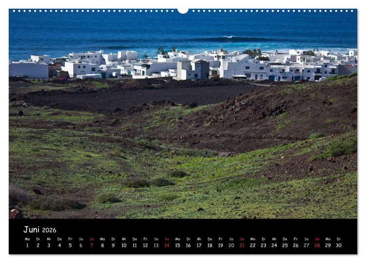 Produktbild: Lanzarote (Wandkalender 2026 DIN A2 quer), CALVENDO Monatskalender