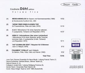 Produktbild: Medea-Monolog/Szene &Uuml;ber Den Kleinen Tod/A&O/+