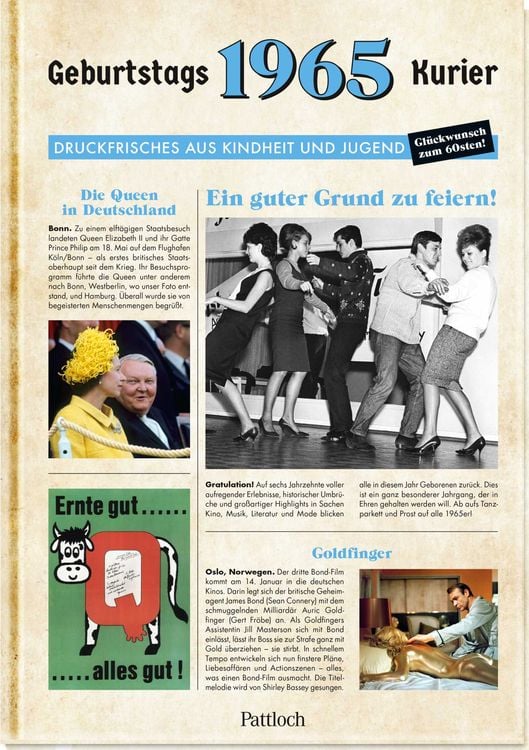 Bild vom Artikel 1965 - Geburtstagskurier vom Autor Ute Wielandt
