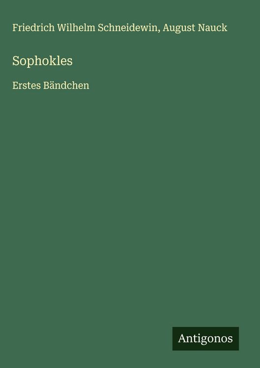 Produktbild: Sophokles