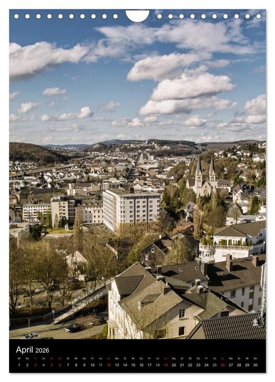 Produktbild: Traumhaftes Siegerland 2026 (Wandkalender 2026 DIN A4 hoch), CALVENDO Monatskalender