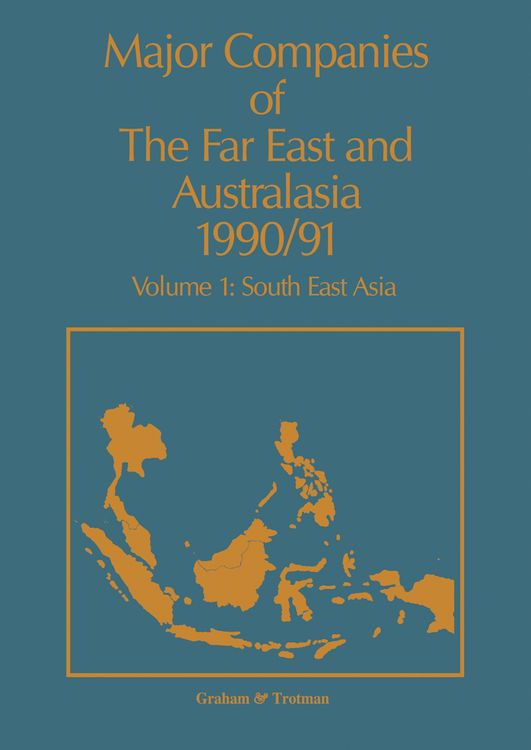 Produktbild: Major Companies of The Far East and Australasia 1990/91