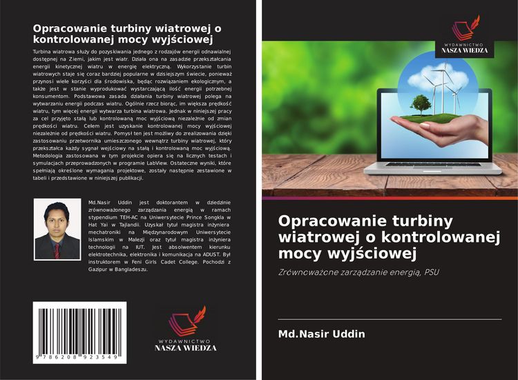 Produktbild: Opracowanie turbiny wiatrowej o kontrolowanej mocy wyj&iquest;ciowej