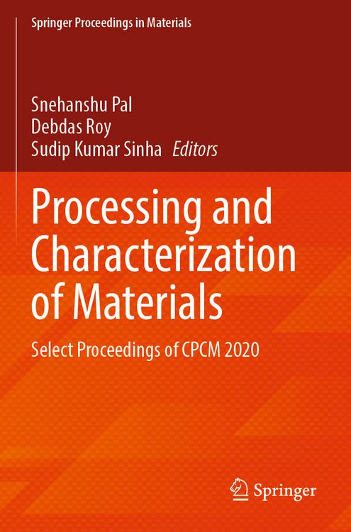 Produktbild: Processing and Characterization of Materials