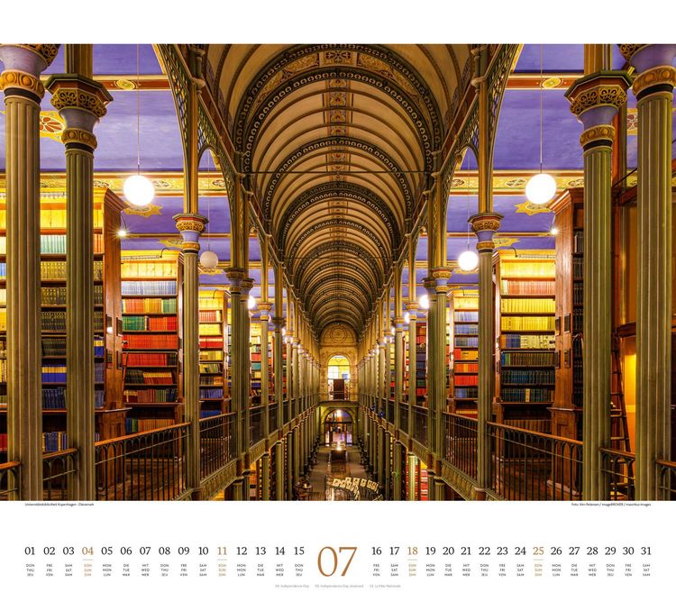 Produktbild: Welt der B&uuml;cher Kalender 2027