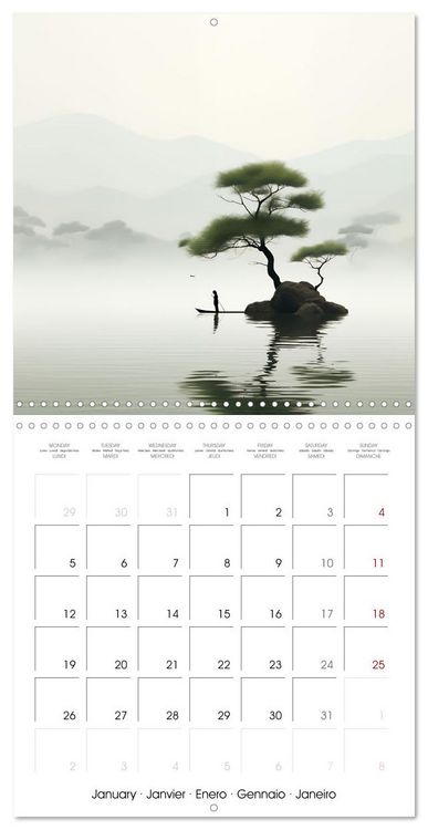 Produktbild: Japan: a Year of Art and Tradition (Wall Calendar 2026 12 &times; 12 Inch) CALVENDO 12 Month Wall Calendar