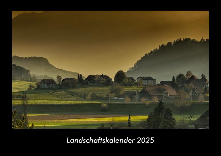 Produktbild: Landschaftskalender 2025 Fotokalender DIN A3