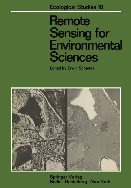 Produktbild: Remote Sensing for Environmental Sciences