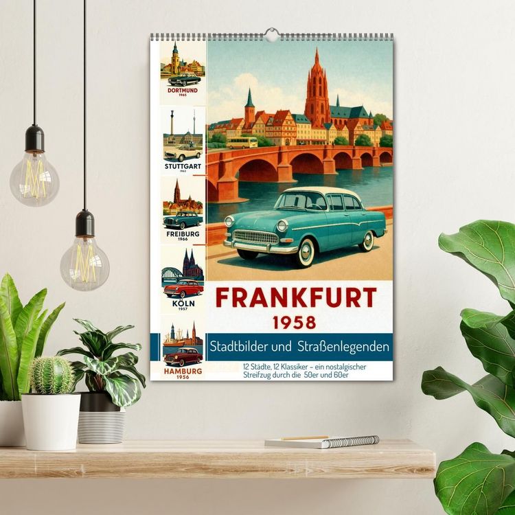 Produktbild: Stadtbilder und Stra&szlig;enlegenden (Wandkalender 2027 DIN A2 hoch), CALVENDO Monatskalender