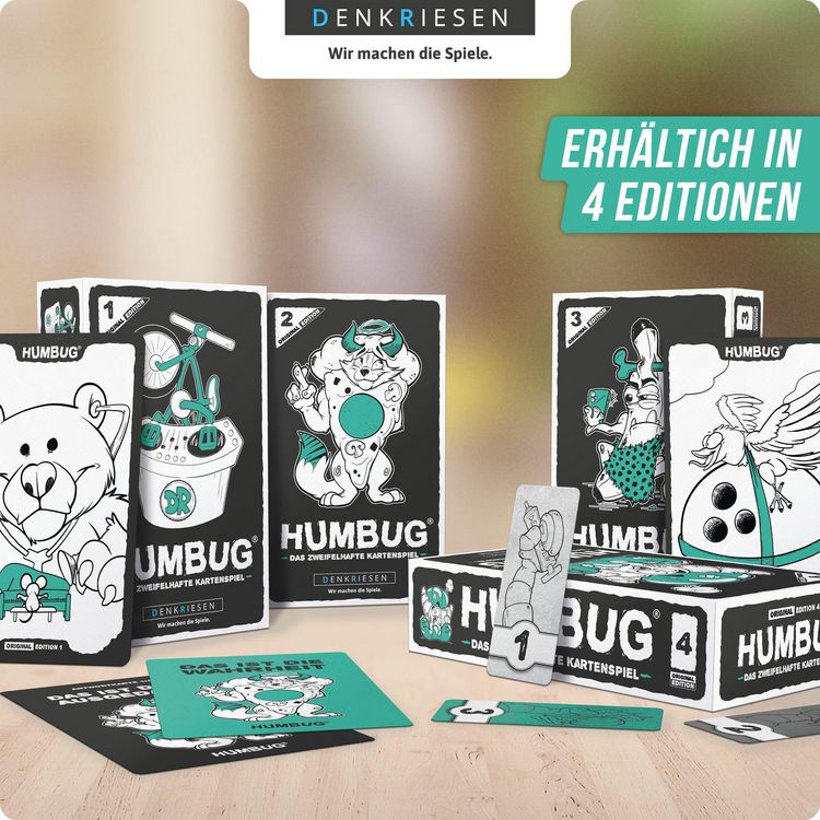 Produktbild: DENKRIESEN - HUMBUG&reg; Original Edition Nr. 2 - Das zweifelhafte Kartenspiel