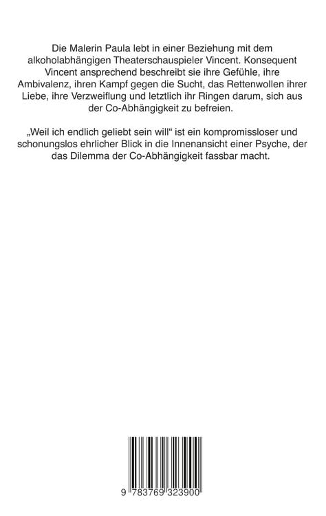 Produktbild: Weil ich endlich geliebt sein will