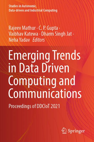 Produktbild: Emerging Trends in Data Driven Computing and Communications