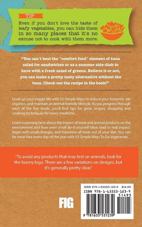 Produktbild: 52 Simple Ways to Be Vegetarian and Cruelty-Free
