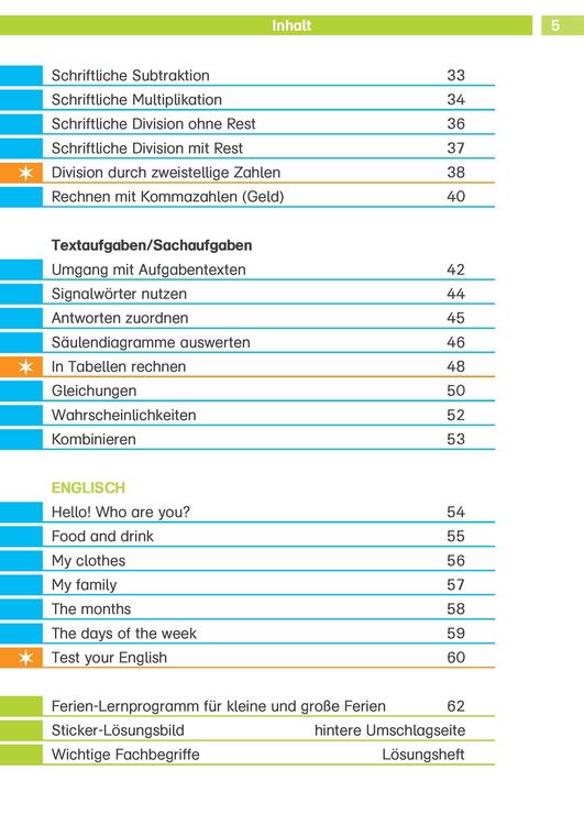Produktbild: Die Lern-Helden Deutsch, Mathe und Englisch - Die wichtigsten Themen 4. Klasse