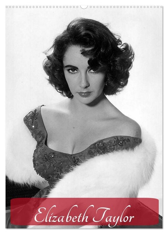 Produktbild: Elizabeth Taylor (Wandkalender 2026 DIN A2 hoch), CALVENDO Monatskalender