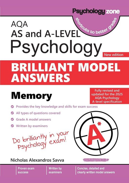 Produktbild: AQA A-level Psychology