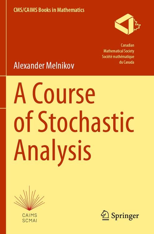 Produktbild: A Course of Stochastic Analysis