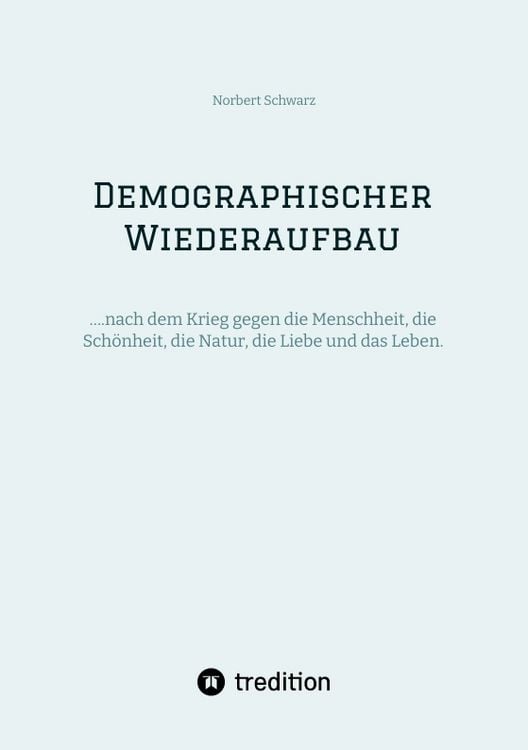 Produktbild: Demographischer Wiederaufbau
