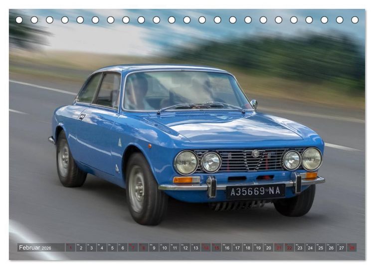 Produktbild: on the road Classic Coup&eacute;s (Tischkalender 2026 DIN A5 quer), CALVENDO Monatskalender