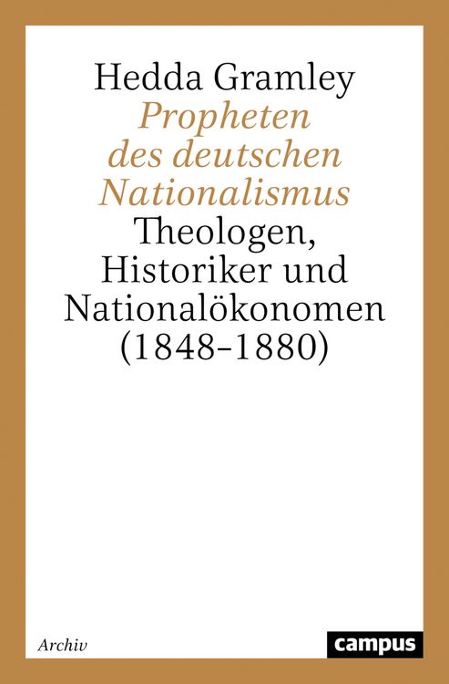 Produktbild: Propheten des deutschen Nationalismus