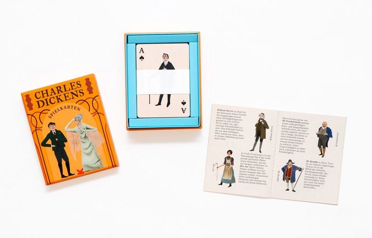 Produktbild: Charles Dickens Spielkarten