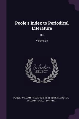 Produktbild: Poole's Index to Periodical Literature