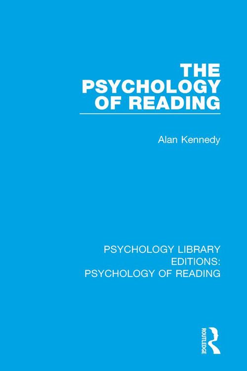 Produktbild: The Psychology of Reading