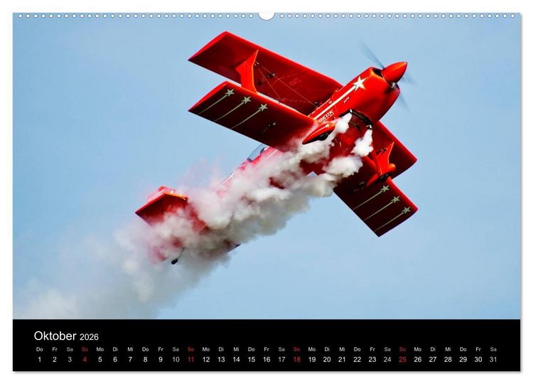 Produktbild: Modellflieger / CH-Version (hochwertiger Premium Wandkalender 2026 DIN A2 quer), Kunstdruck in Hochglanz