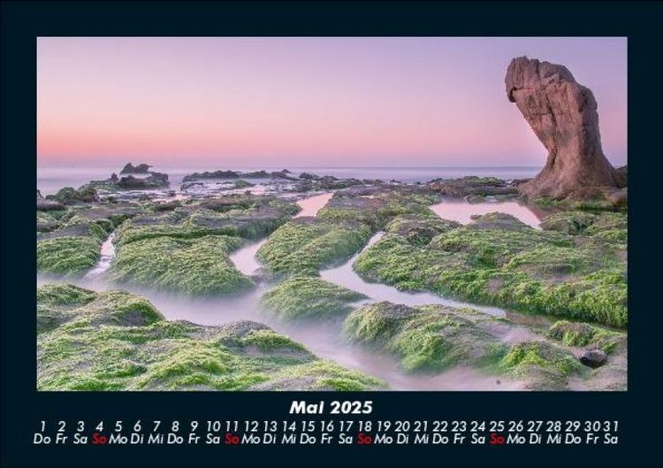 Produktbild: Landschaftskalender 2025 Fotokalender DIN A5