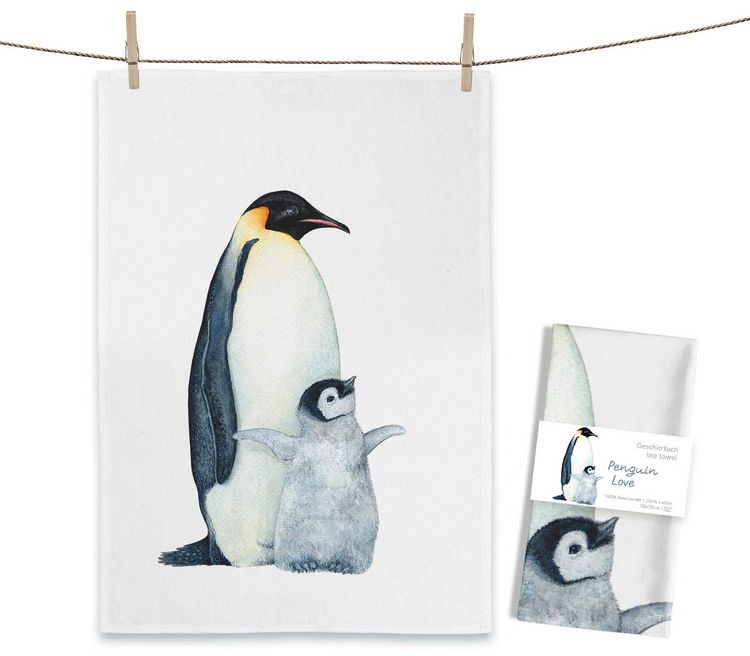 Produktbild: Geschirrtuch Penguin Love