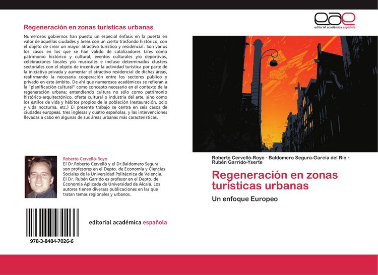 Produktbild: Regeneraci&oacute;n en zonas tur&iacute;sticas urbanas