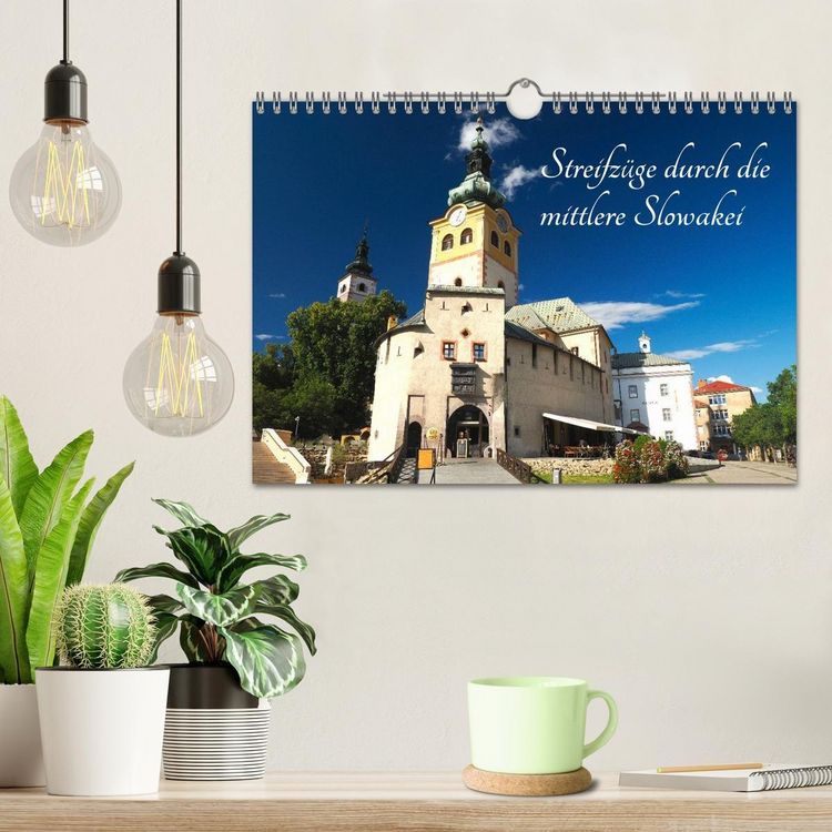 Produktbild: Streifz&uuml;ge durch die mittlere Slowakei (Wandkalender 2026 DIN A4 quer), CALVENDO Monatskalender