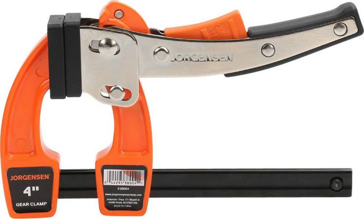 Produktbild: JORGENSEN 2391326 Schnellspanner Spann-Weite (max.):100 mm Produktabmessung, L&auml;nge: 230 mm Ausladungs-Ma&szlig;e:100 mm