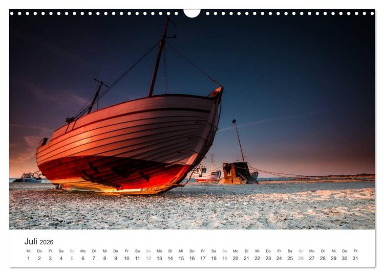 Produktbild: D&auml;nemark-Impressionen (Wandkalender 2026 DIN A3 quer), CALVENDO Monatskalender